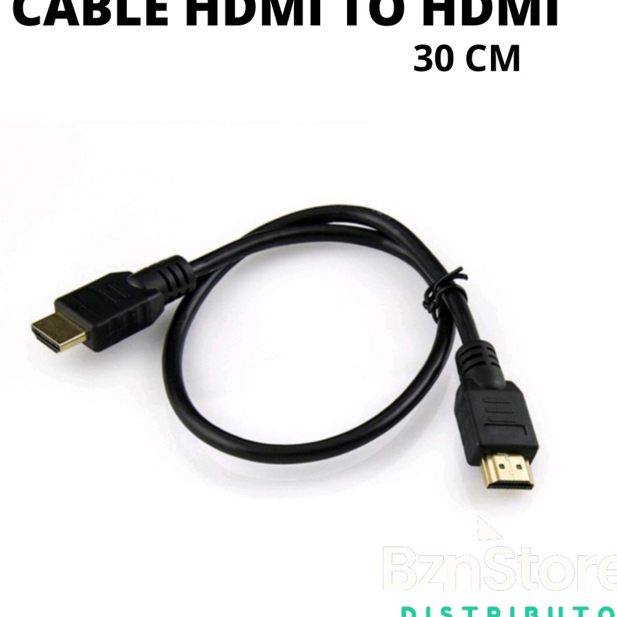 Diskon Maut KABEL HDMI PENDEK  KABEL HDMI HITAM 3CM  KABEL HDMI TO HDMI  MURAH HITAM STANDARD KUALIT