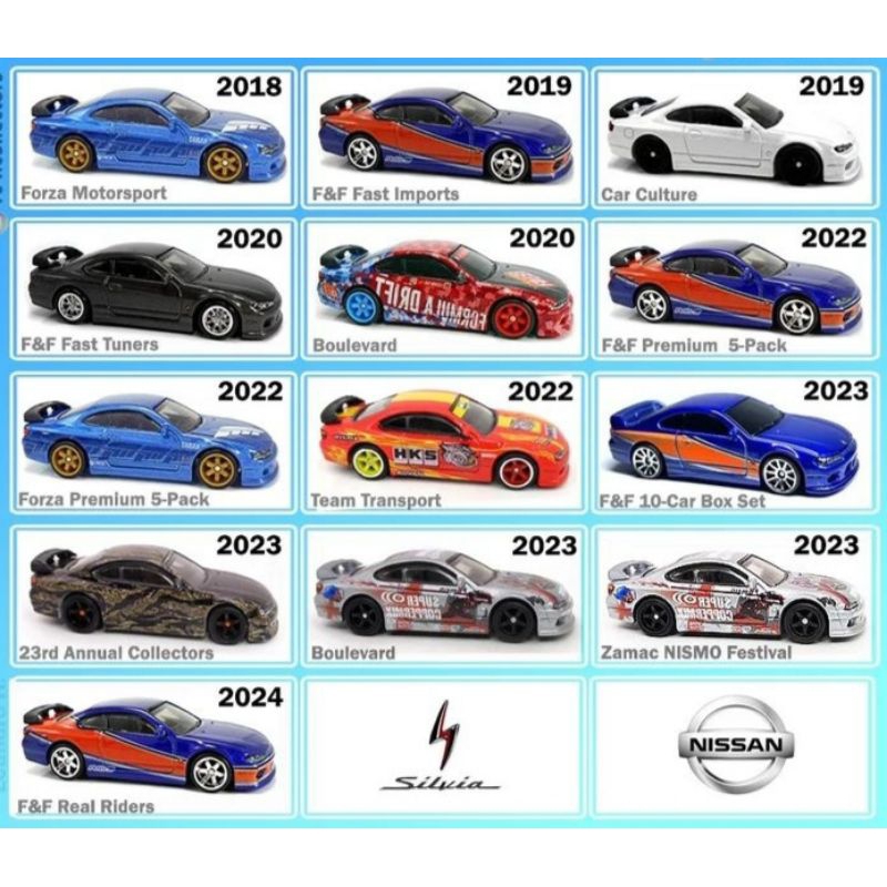 Hot Wheels NISSAN SILVIA (S15)