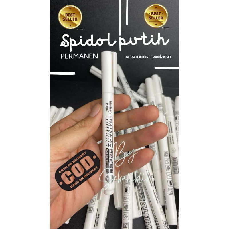 

Spidol Ban Mobil/Paint Marker/Spidol Putih/Spidol Putih Permanen Tahan Air/Spidol Putih Waterproof/Spidol Putih Ban Motor/Spidol Putih Permanen