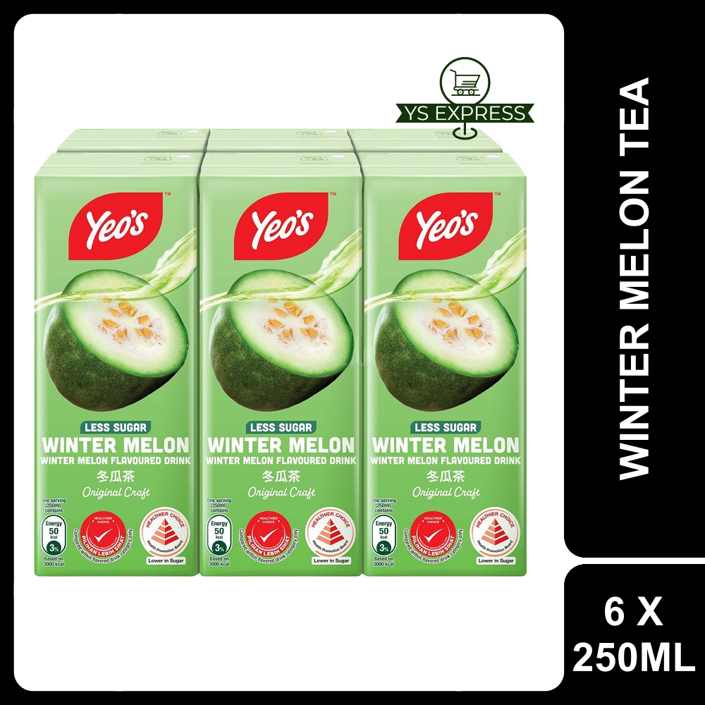 

Yeo's Winter Melon Tea dan soya Packet Drink 250ML