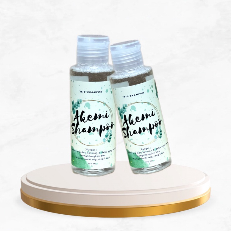 BEST SELLER SHAMPOO WIG HAIRCLIP  AKEMI WIG SHAMPOO