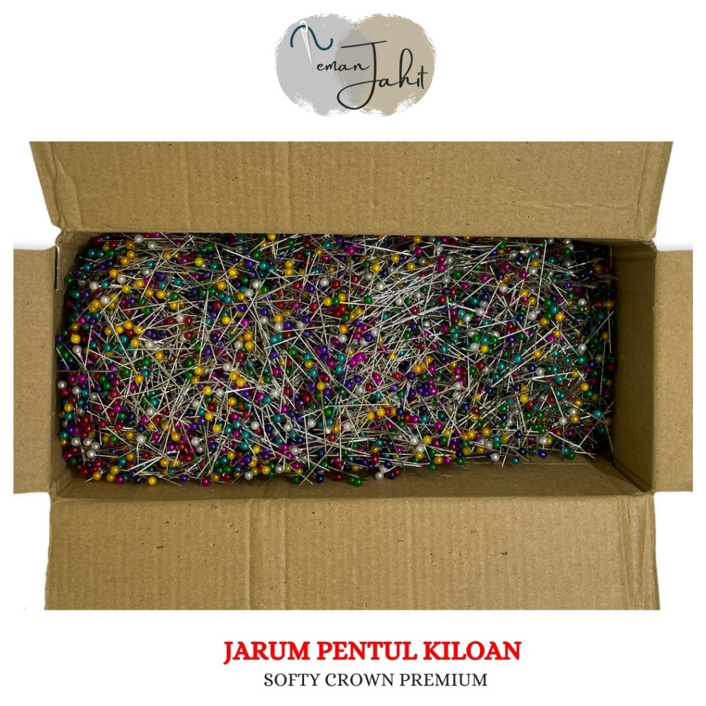 JARUM PENTUL KILOAN PREMIUM - SOFTY CROWN