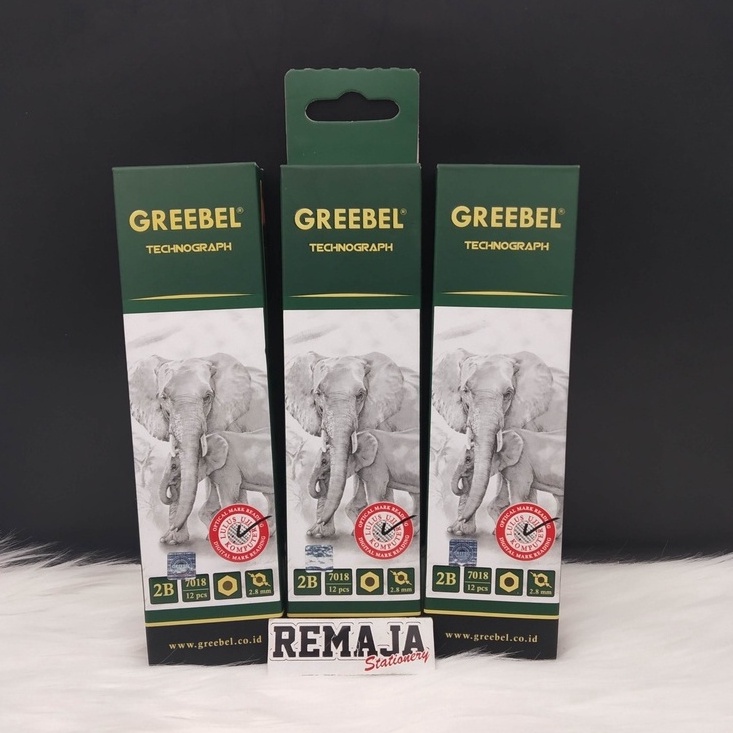 

Pensil Greebel 2B 718 per pack 12bj KODE D8T5