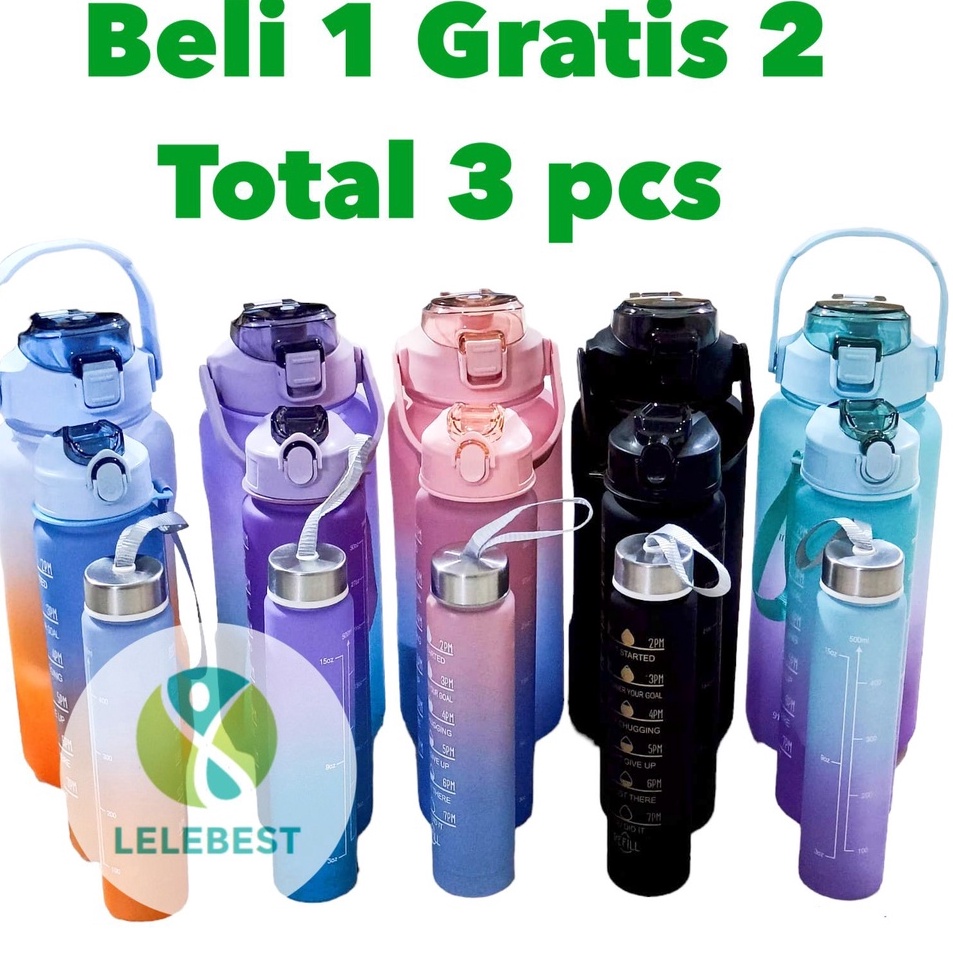Hot Product Botol Beranak 2 Liter  1ml  5ml Botol Minum Viral 1 set