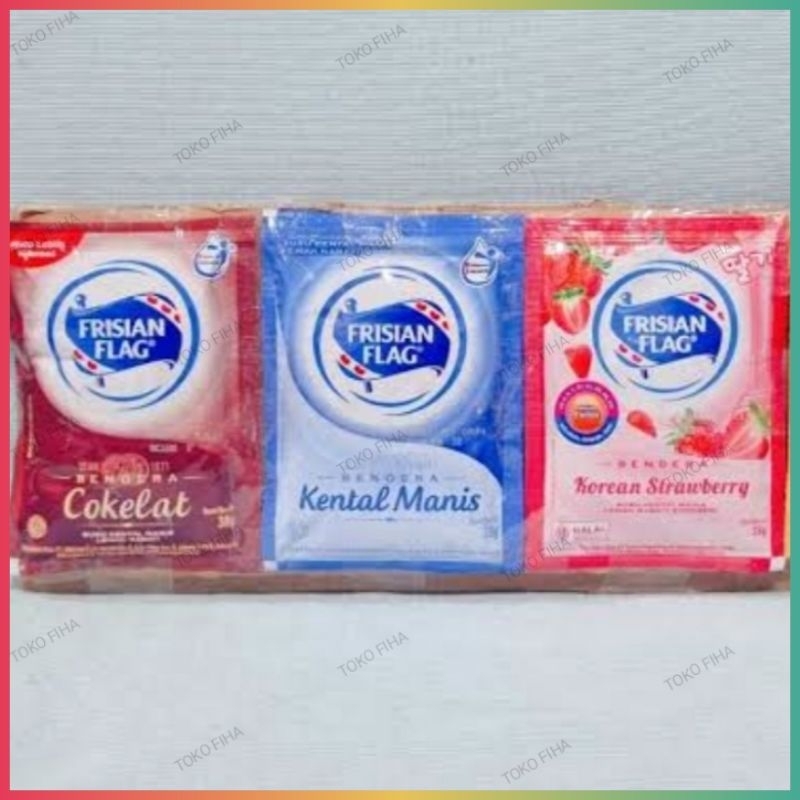 

SKM Frisian Flag Putih & Coklat 38gr - Per Sachet