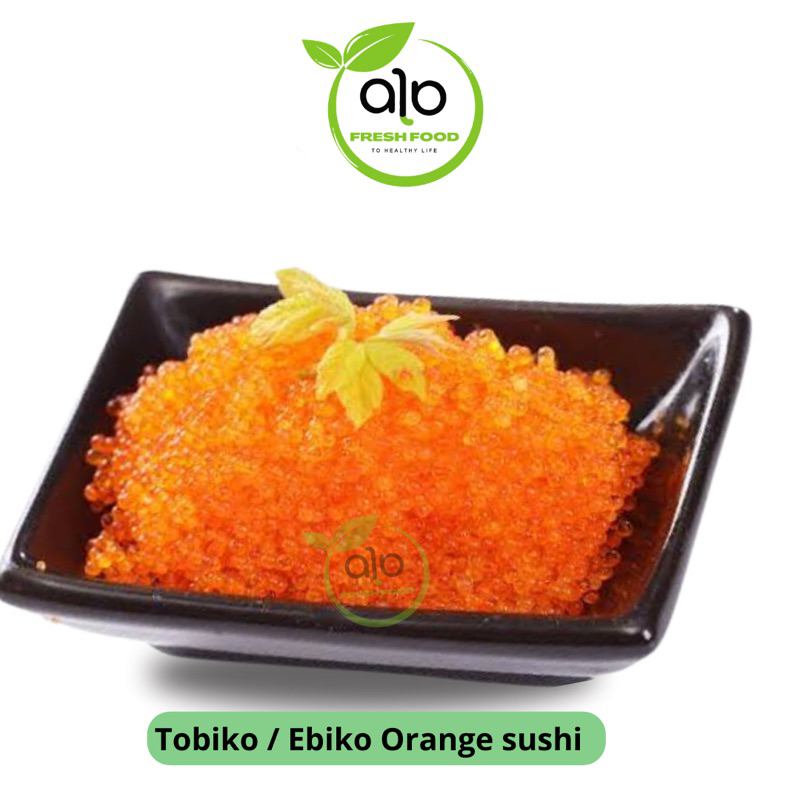 

Tobiko Orange/ Telur Ikan terbang orange/ tobiko 100gr