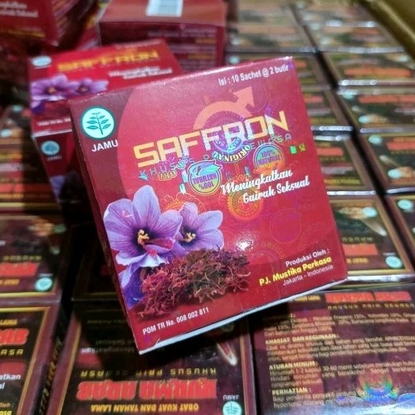 

Bunga Saffron Safron Sapron Kuat & Tahan Lama