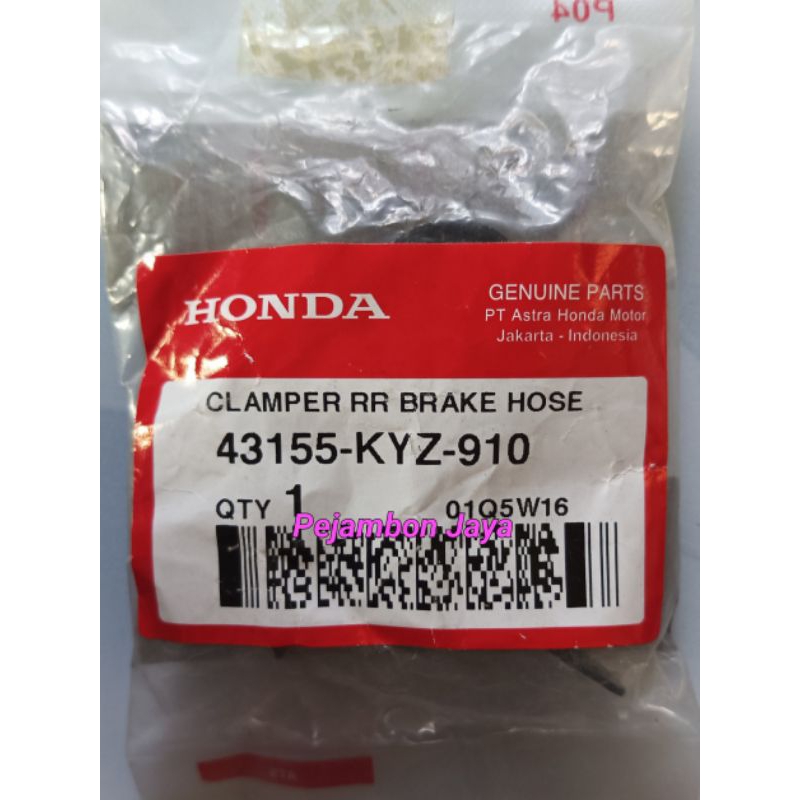43155KYZ910 CLAMPER RR BRAKE HOSE