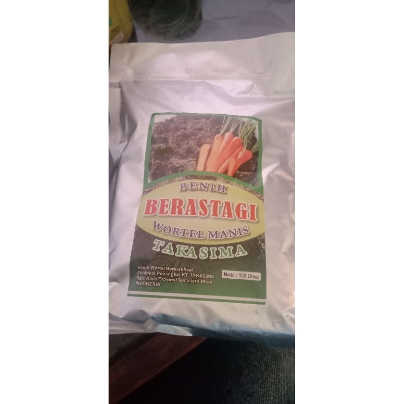 Benih Berastagi Takasima Wortel Manis