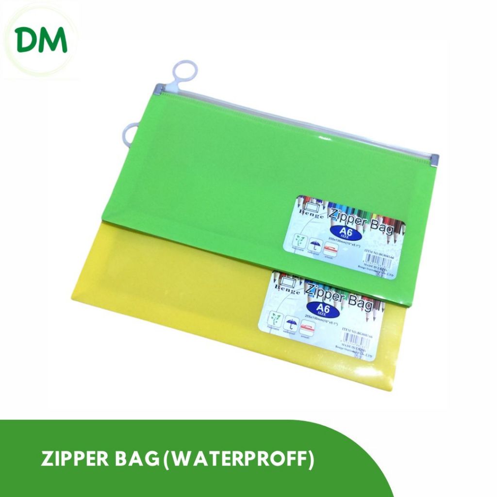 

Zipper Bag PVC A6 8083 waterproof