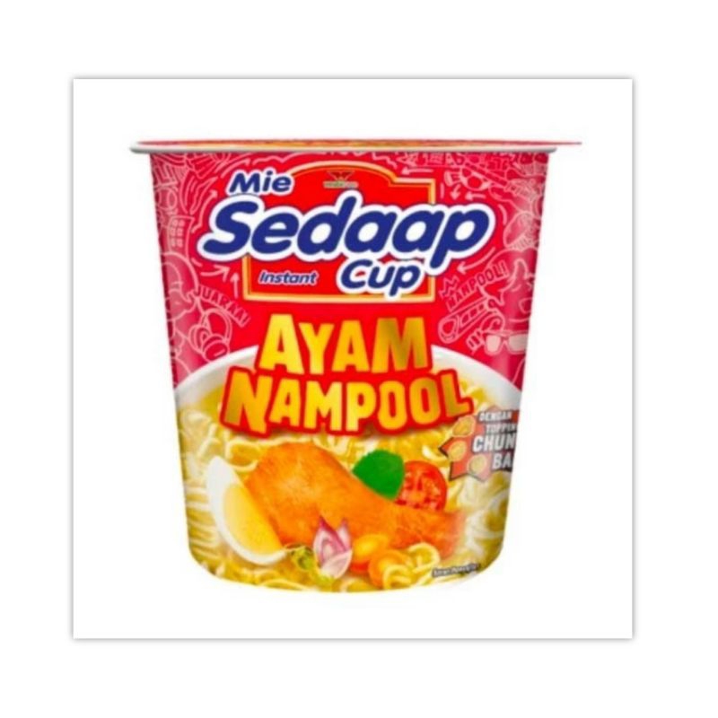 

Sedaap Mie Ayam Nampool Cup Mie Instant
