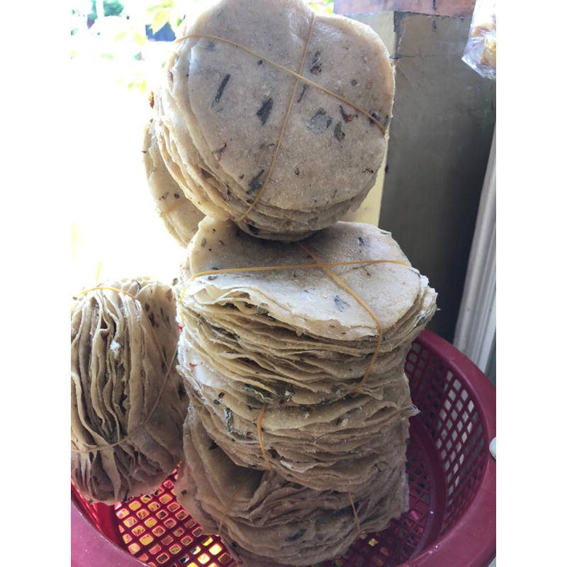 

kerupuk ubi daun bawang