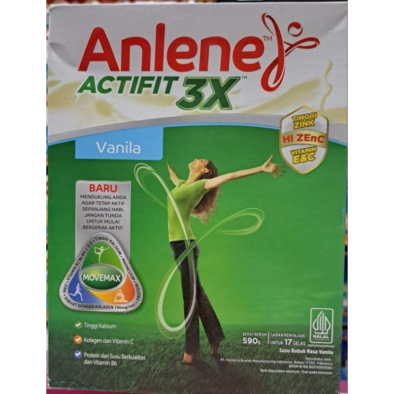 

ANLENE ACTIFIT 3X VANILA 590GR