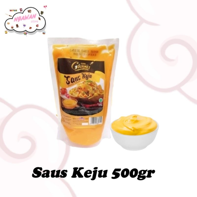 

500gr euro gourmet saus keju - saus keju