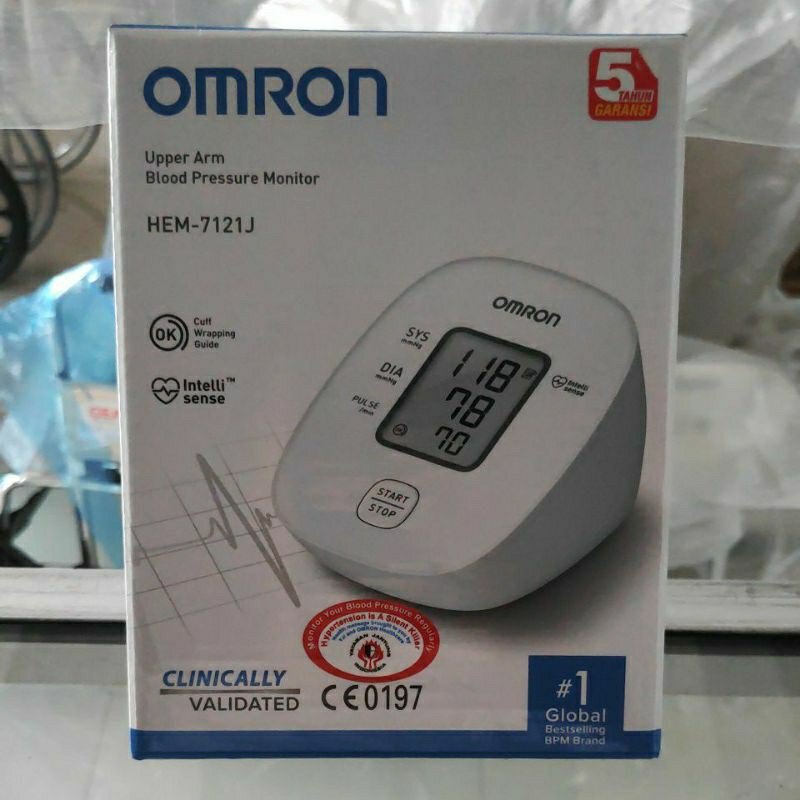 Tensimeter Digital Omron HEM 7121J. Tensi Omron HEM7121J