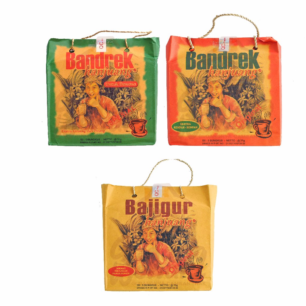 

Bandrek / Bajigur Instan Hanjuang Minuman Kemasan isi 5 Bungkus