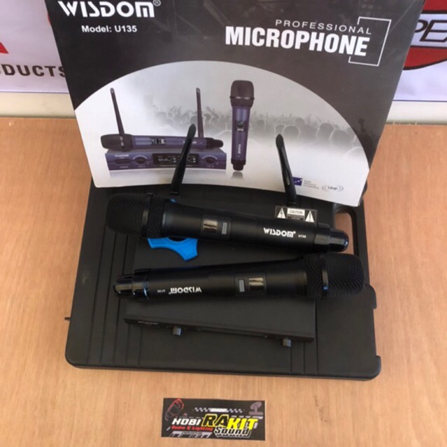 MICROPHONE WISDOM U135 WIRELESS PROFESIONAL