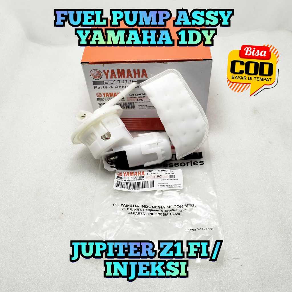 FUEL PUMP ASSY 1DY ASLI ORIGINAL YAMAHA UNTUK MOTOR JUPITER Z1 FI / INJEKSI