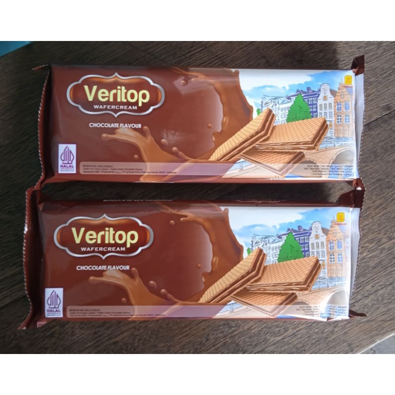 

Veritop wafer long 130gram pembelian 1karton bonus paper bag cantik selama persediaan masih ada