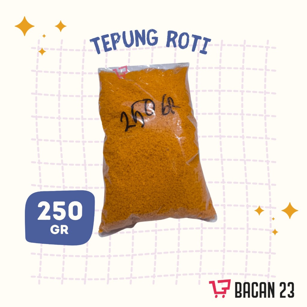 

Tepung Roti Eco Crumb Nugget & Risol (250 Gr) / Tepung Roti Timbang / Tepung Nugget & Risol