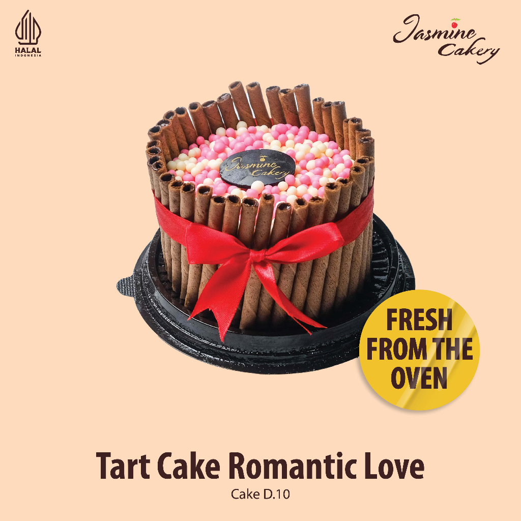 

Kue Tart Romatic Love Diameter 10cm