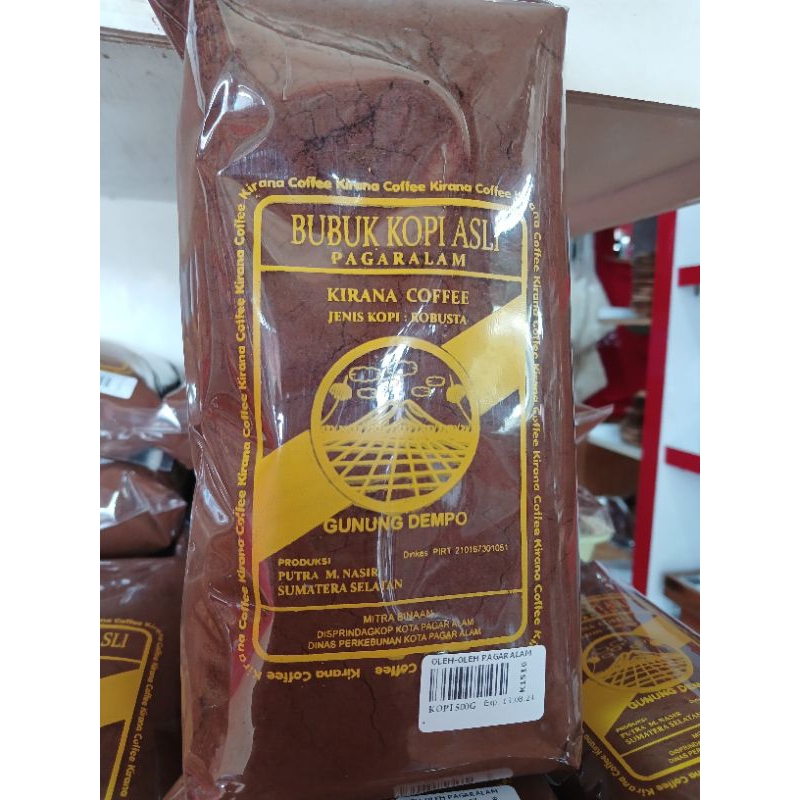 

KOPI BUBUK ROBUSTA 500gr KOPI PAGARALAM