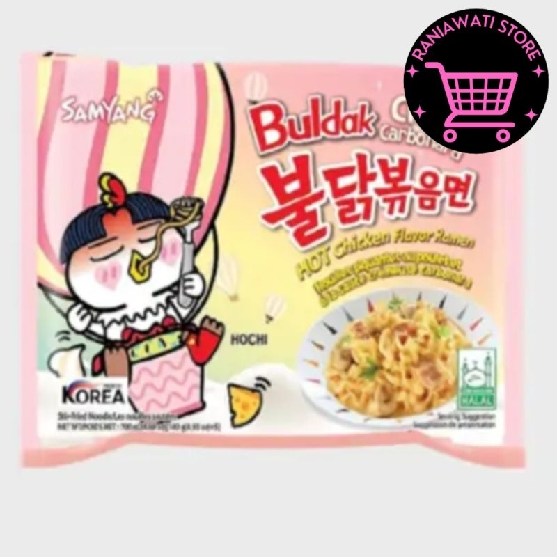 

Samyang Mie Instan Ramen Cream Carbonara 140gr