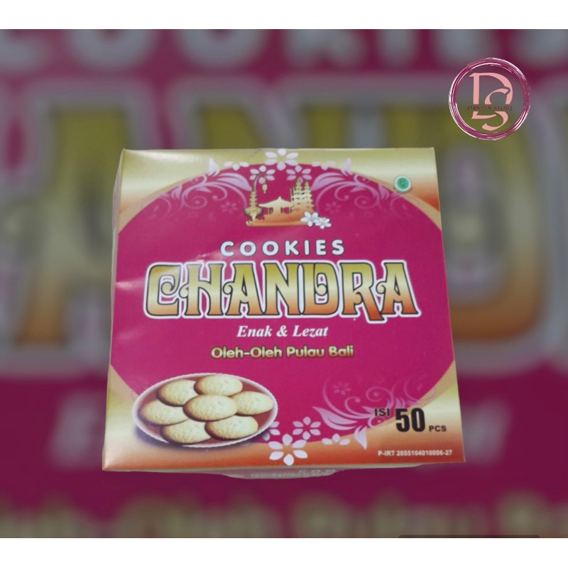 

[ BALI ] COKIES CHANDRA ISI 50 PCS FREE BOX