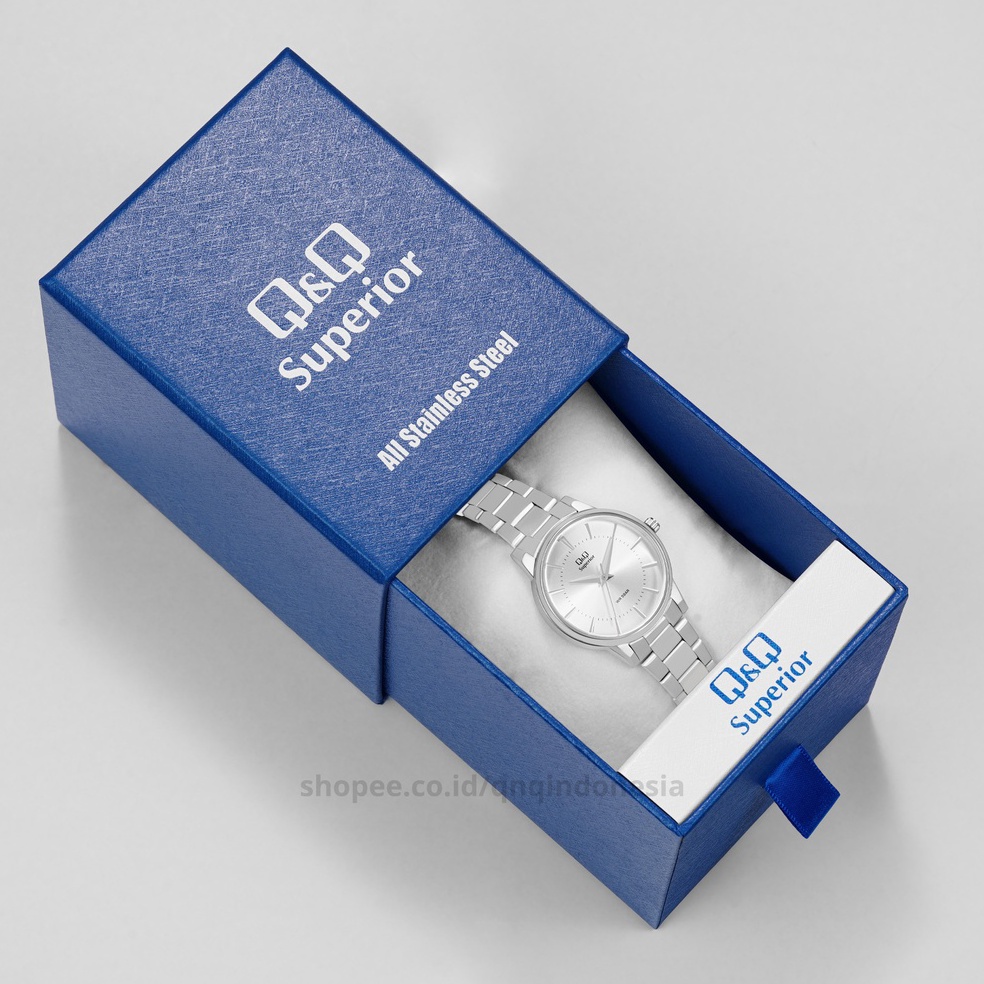 Box Superior Edition Kotak Jam Tangan QQ QnQ QQ Original Kado Pacar ART K1F6