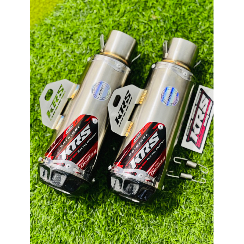 Silincer Knalpot KRS GTX Carbon Grade A original (Bass Padat)