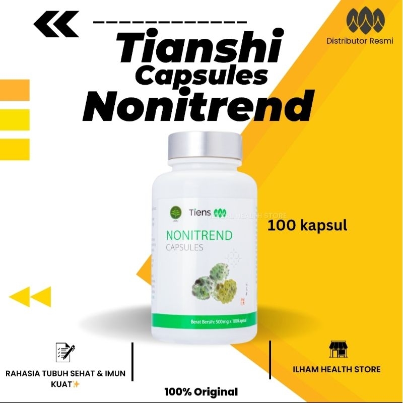 Tianshi Nonitrend Capsules Tiens Nonitrend 100% Original sari Mengkudu