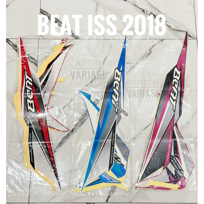 striping honda beat iss 2018 les bodi motor