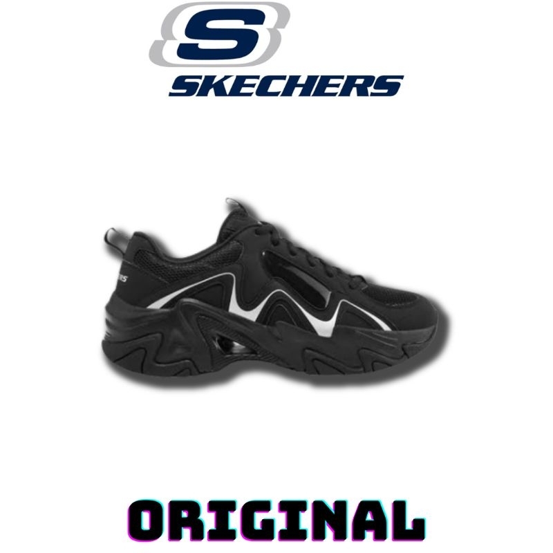 Sepatu Skechers Stamina V3 Black Men's ( 894162/BBK ) Original