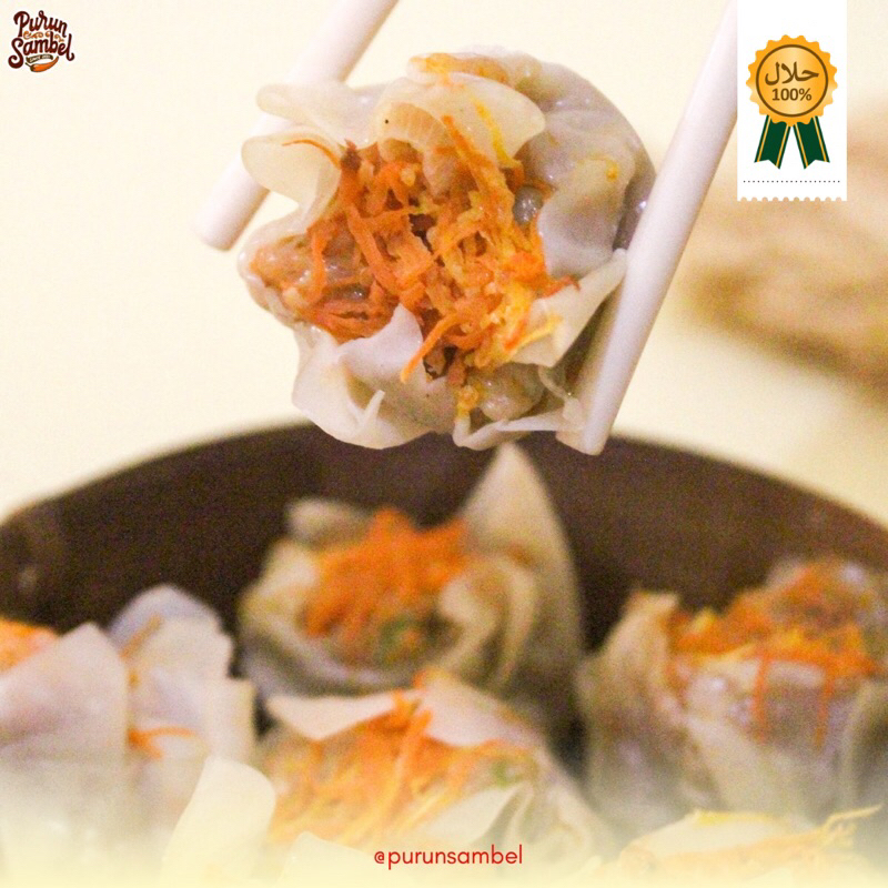 

Purun Sambel Dimsum Ayam Isi 10 Halal Siomay Dimsum Frozen Food Makanan Beku