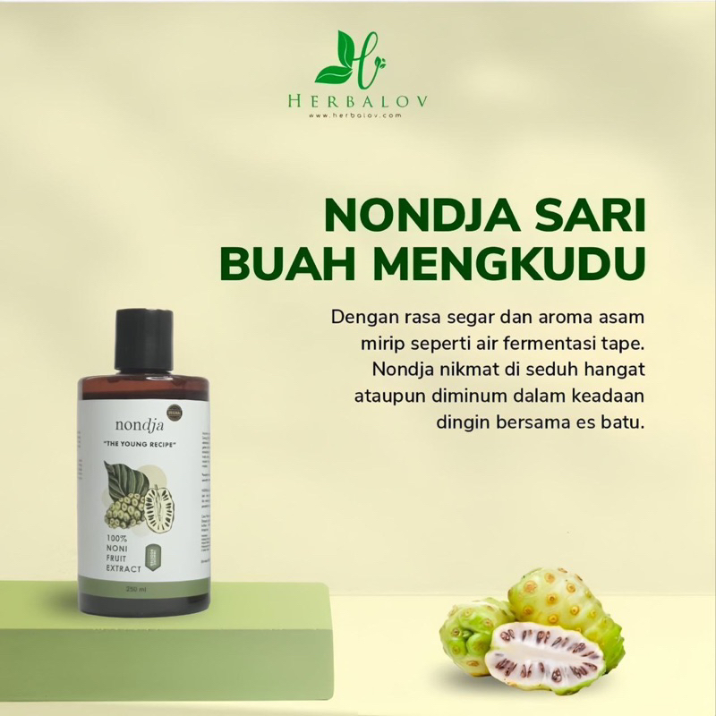 

HERBAMOUR-HERBALOV NONDJA SARI BUAH NONI MENGKUDU