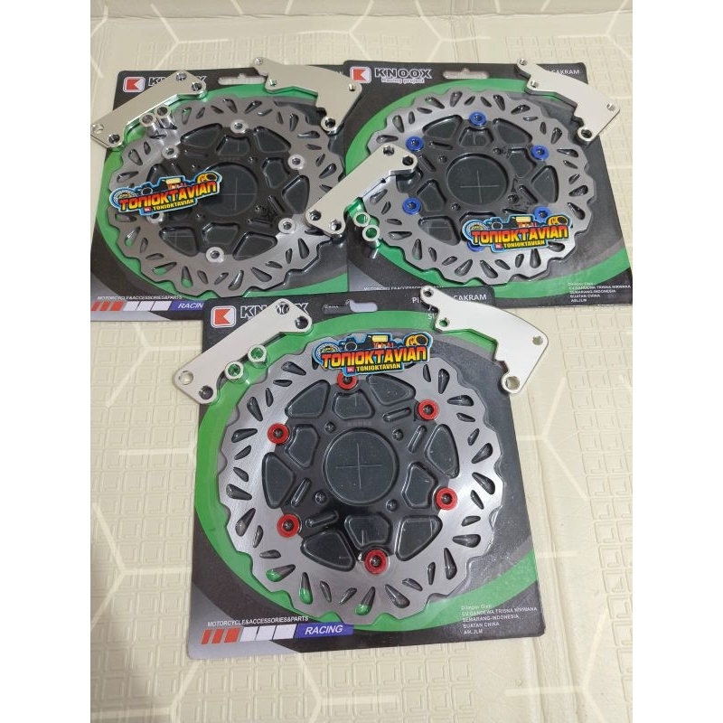 Piringan cakram depan 220mm motor Honda Vario Beat Scoopy Yamaha Mio smile Mio soul lama disc cakram