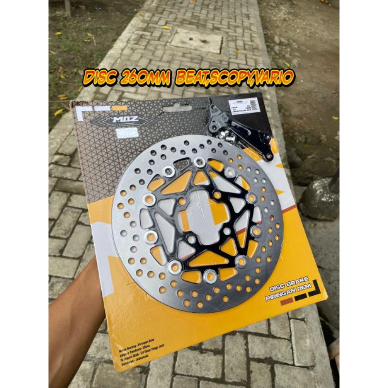 Disc mos matic beat scopy vario ukuran 260mm / Disc piringan matic honda beat/scopy/vario 260mm