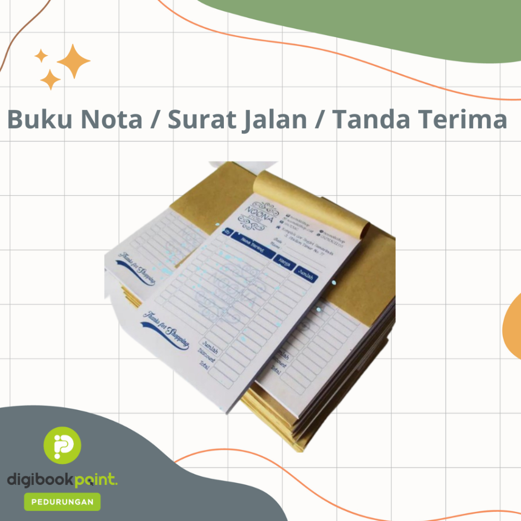 

Cetak Buku Nota Custom Bahan Carbonless Per rim Numerator