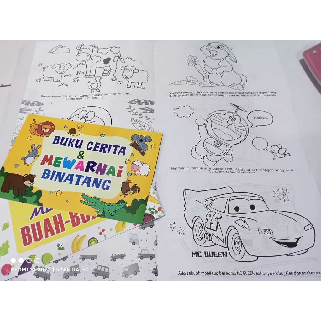 

Buku Cerita Dan Mewarnai
