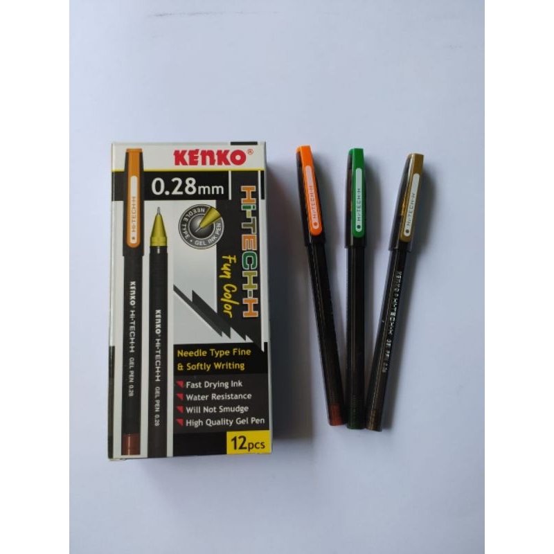 

BOLPOIN KENKO HI-TECH FUN COLOUR WARNA HITAM