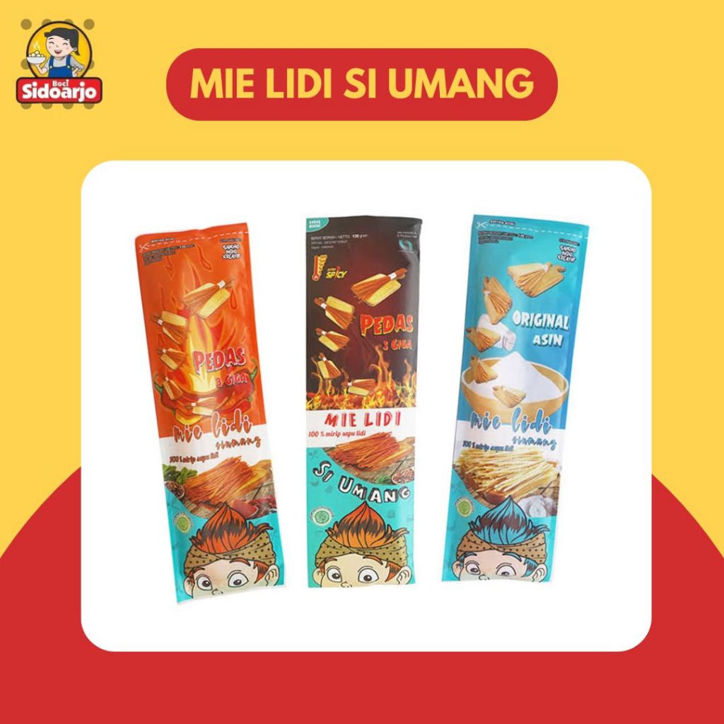 

Mie Lidi Si umang kemasan 130gr