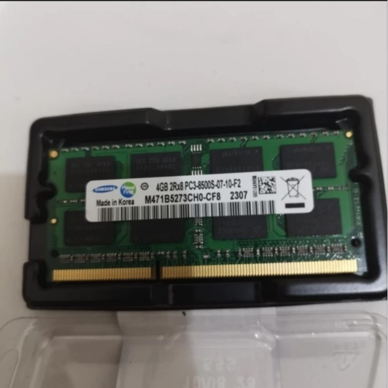 RAM DDR3 Sodimm Samsung 4GB PC8500