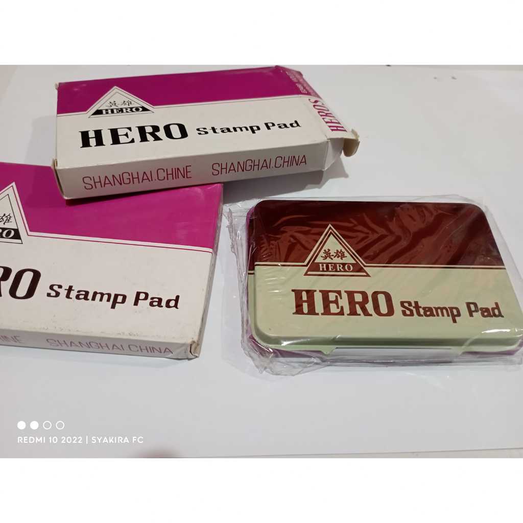 

Hero Stamp Pad/ Bak Stempel