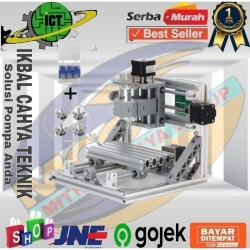 Laser Cutting Machine 2 in 1 GRBL control CNC1610+500mw Laser Engraver