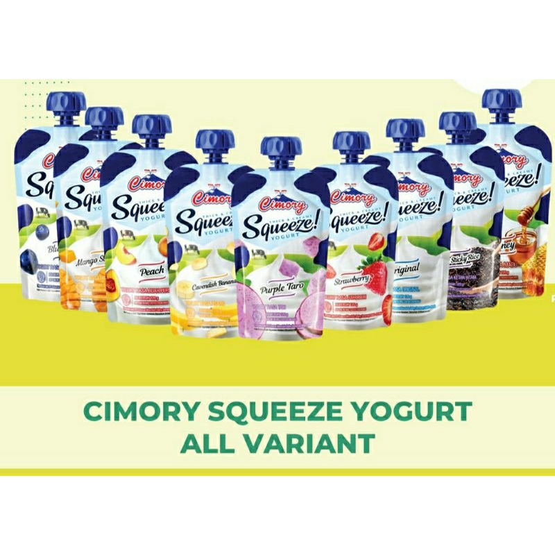 

Cimory Squeeze 120g All varian rasa