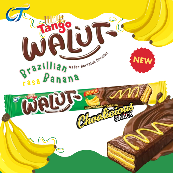 

TANGO Walut Wafer Rasa Brazilian Banana @15 gram