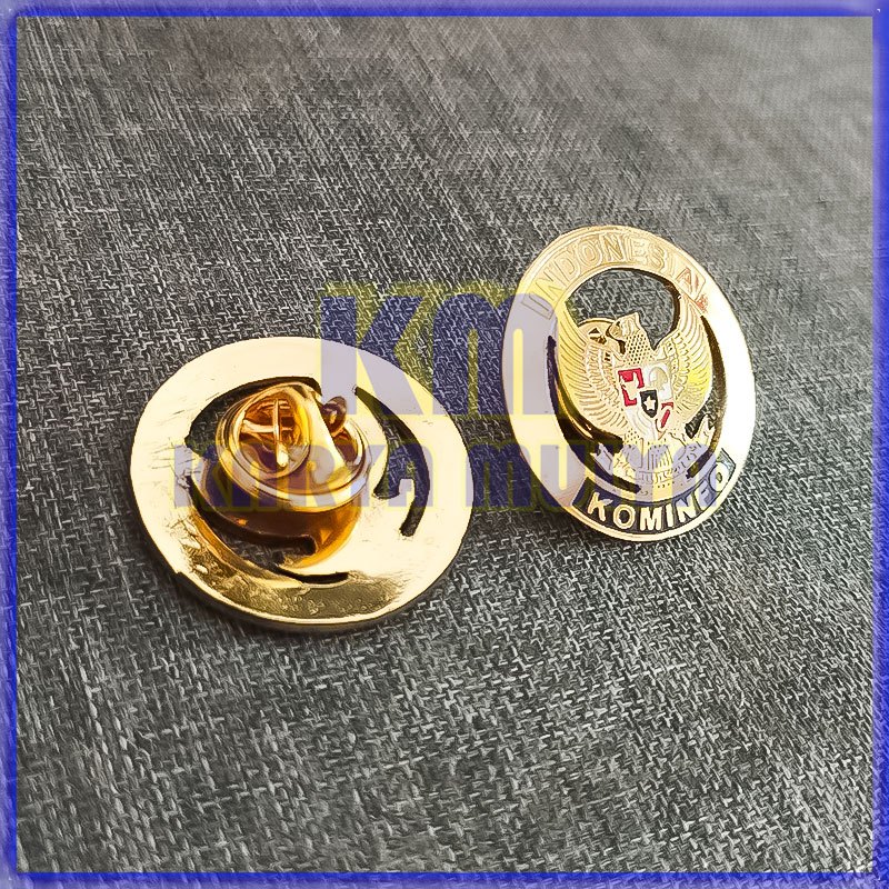 Pin Kominfo Model Bulat Pin Bros Garuda Kominfo - Karya Mulya