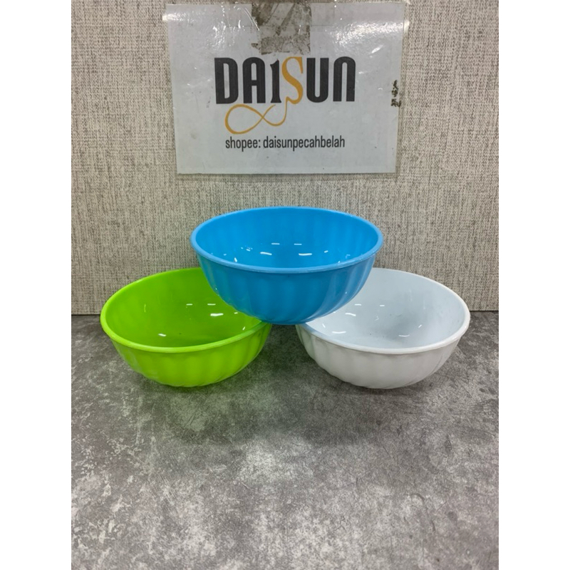 MANGKOK PLASTIK BULAT LUCU MANGKOK MURAH DSLM0026