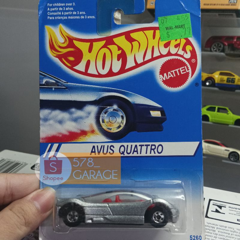 hot wheels bluecard Audi Avus Quattro Variant Ban Blackwall HARD TO FIND
