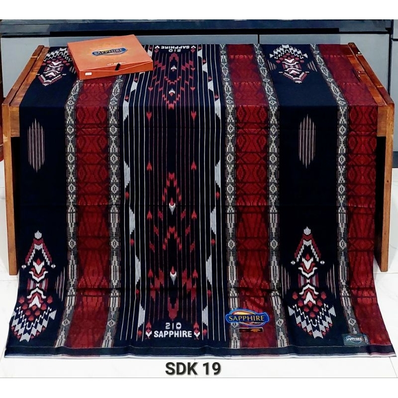 SARUNG SAPPHIRE KEMBANG STK JSR MOTIF TERBARU - SARUNG SAPPHIRE TERBARU